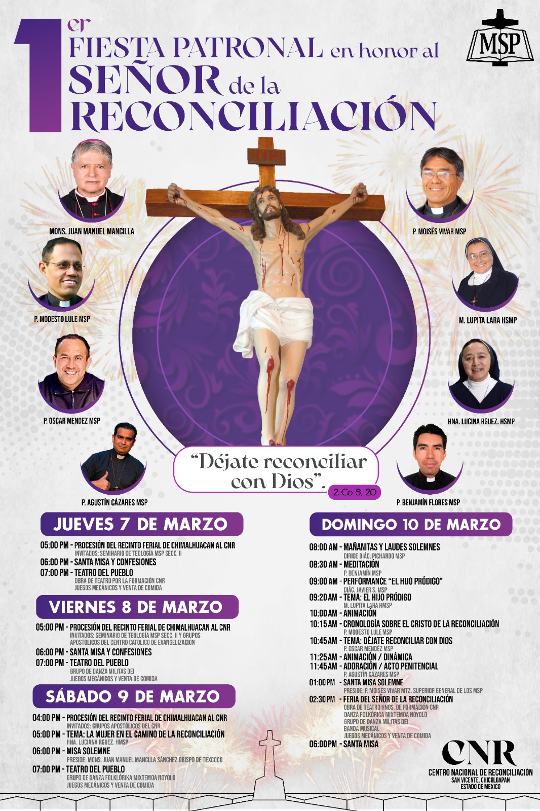 Fiesta Patronal Señor de la Reconciliación 2024